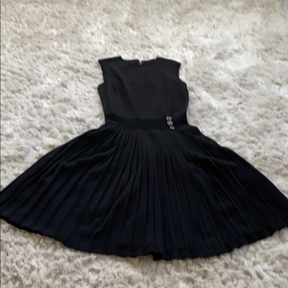 Vintage black dress.